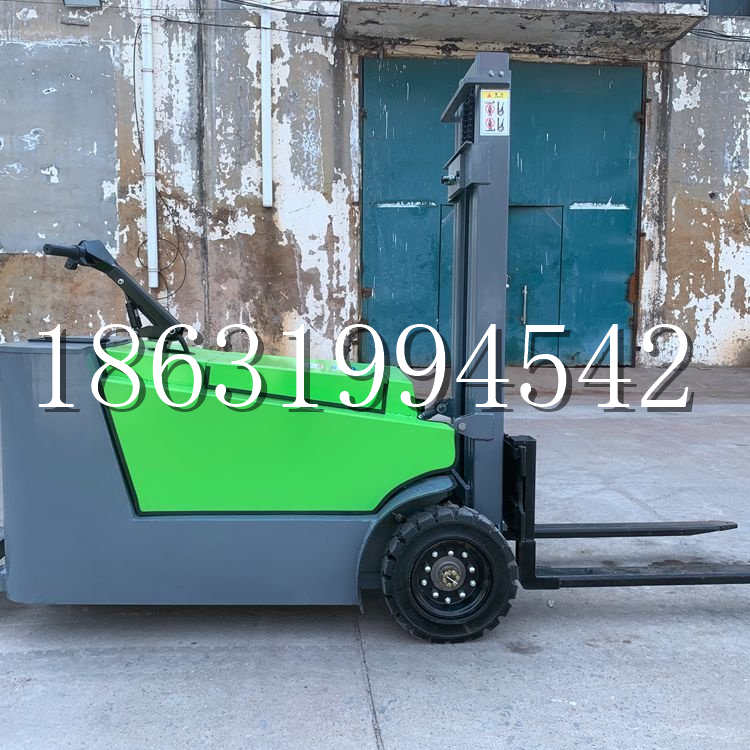 伊州区小型电动叉车1吨2吨步行站驾式电瓶堆高充电装卸车液压升降车铲车